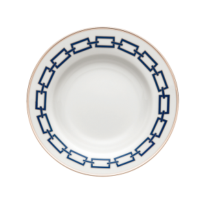 Ginori Catene  Blue Soup Plate - 9.6"